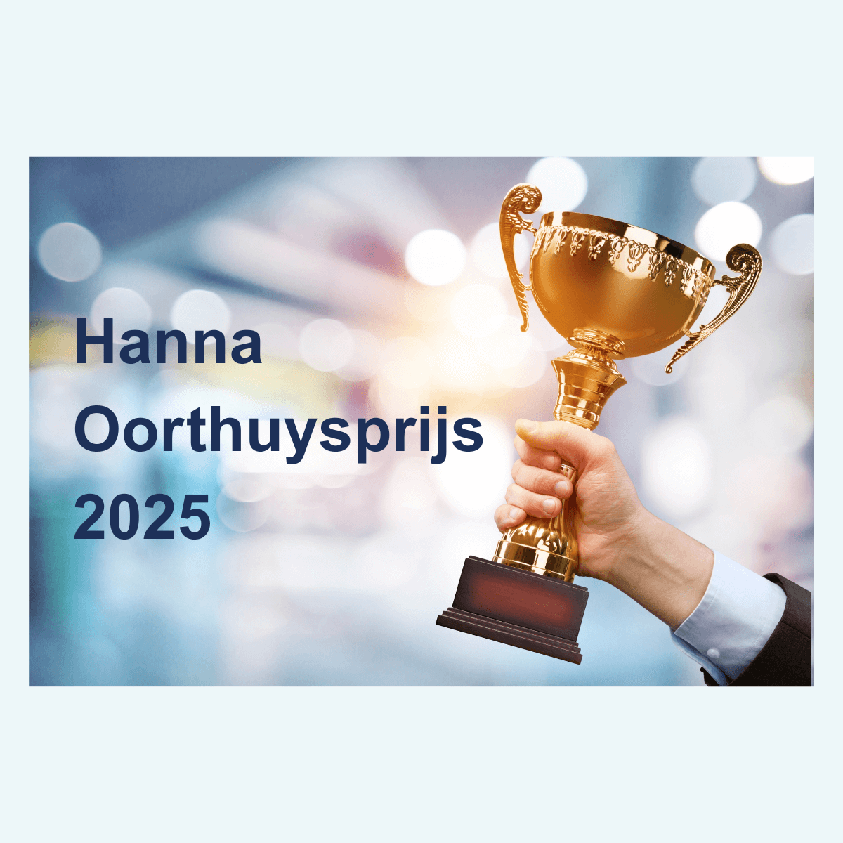 Wie nomineer jij voor de Hanna Oorthuysprijs 2025?
