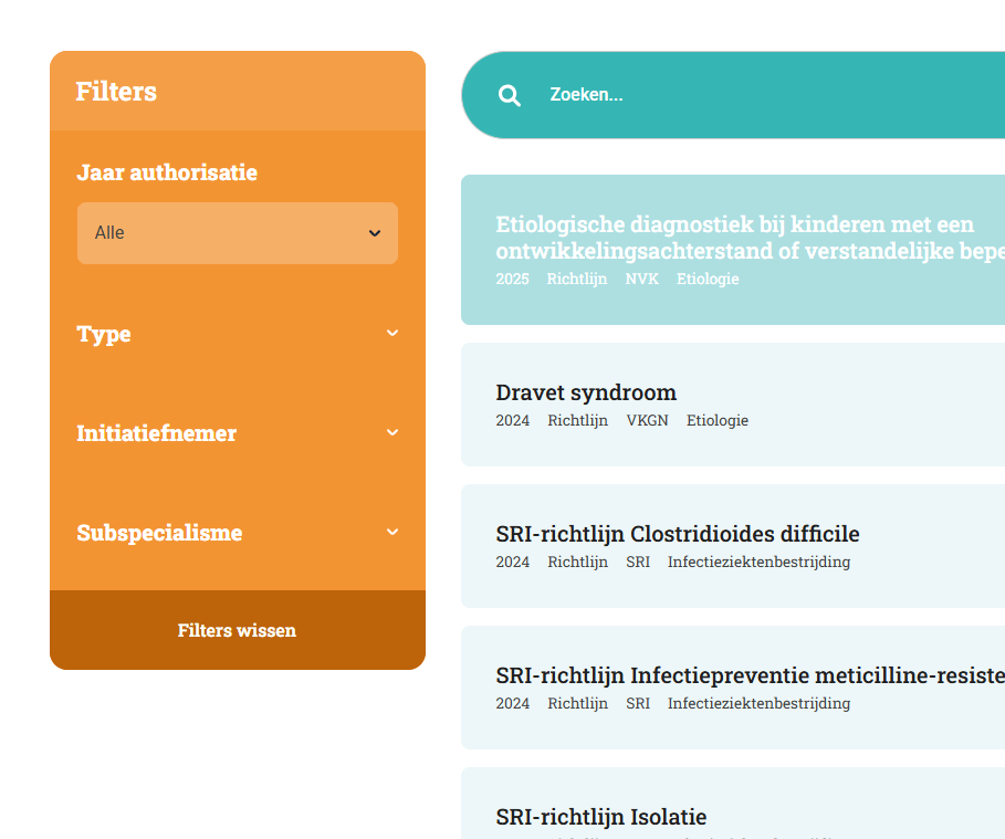 Ontdek nu de vernieuwde richtlijnen- en handreikingenpagina! 